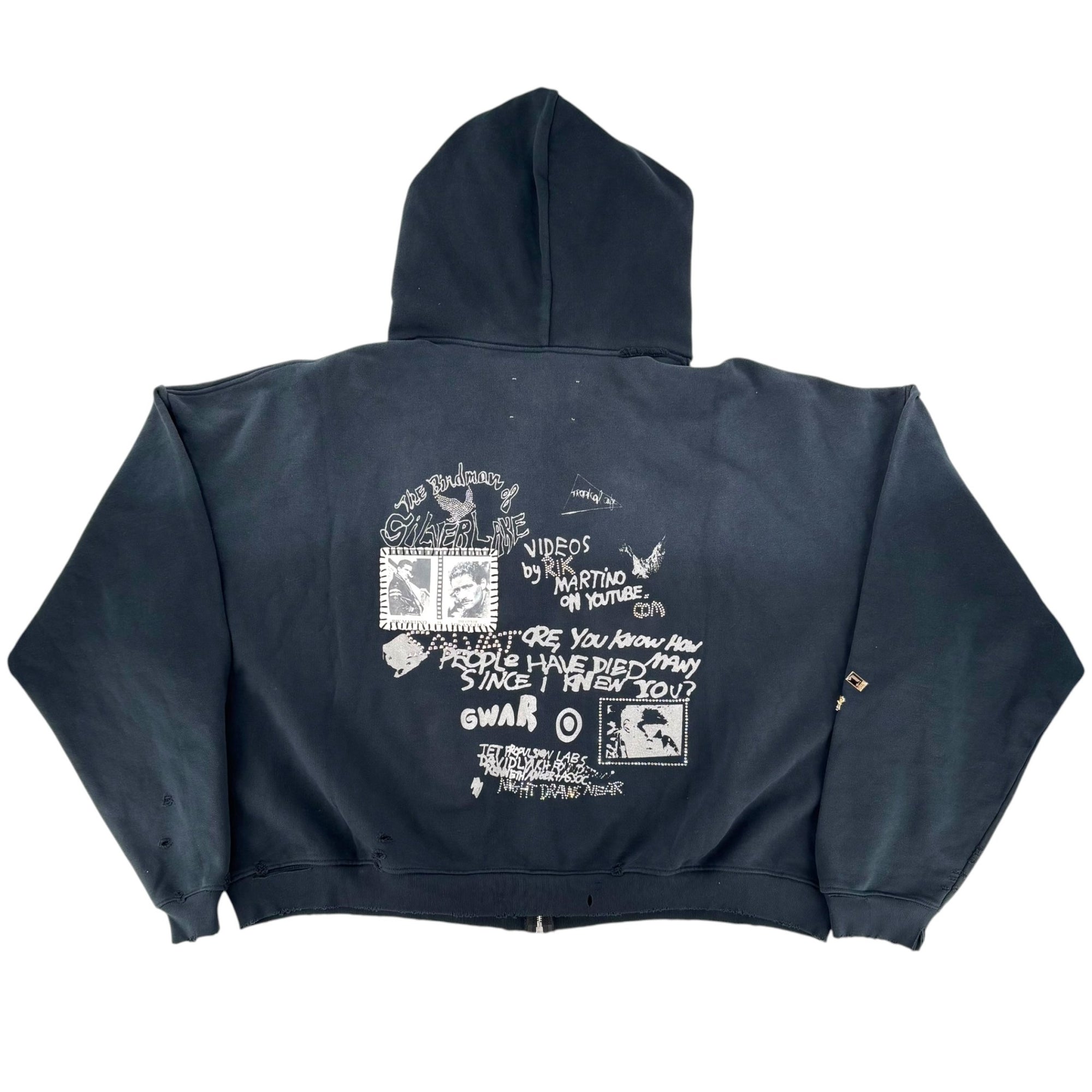 Paly Hollywood Birdman of Silver Lake Zip-Up Hoodie