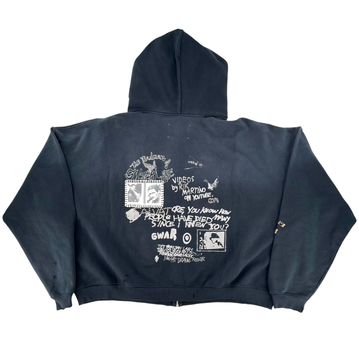 Paly Hollywood Birdman of Silver Lake Zip-Up Hoodie