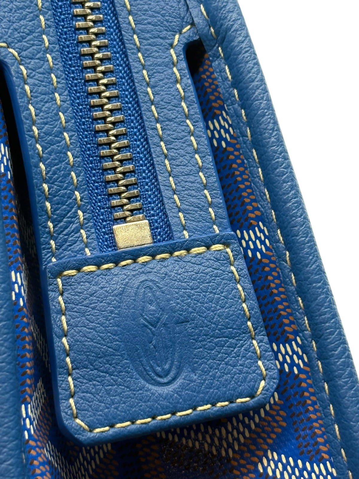 Goyard Jouvence Toiletry Bag GM Blue