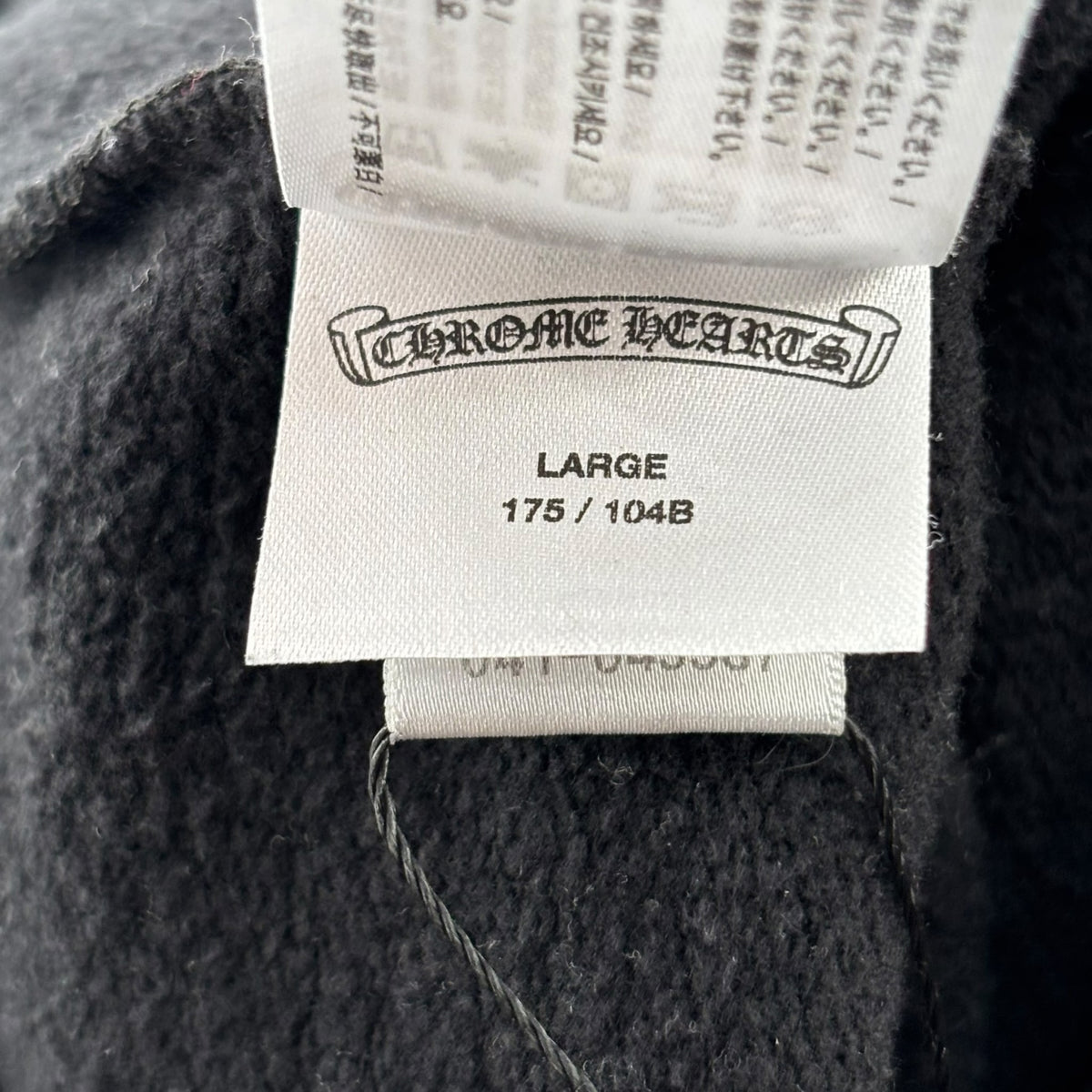 Chrome Hearts Neck Logo L/S Sweatshirt Black