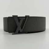 Louis Vuitton Embossed Belt Grey