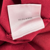 ERD Thrashed Logo Long-Sleeve Pocket T-Shirt Red