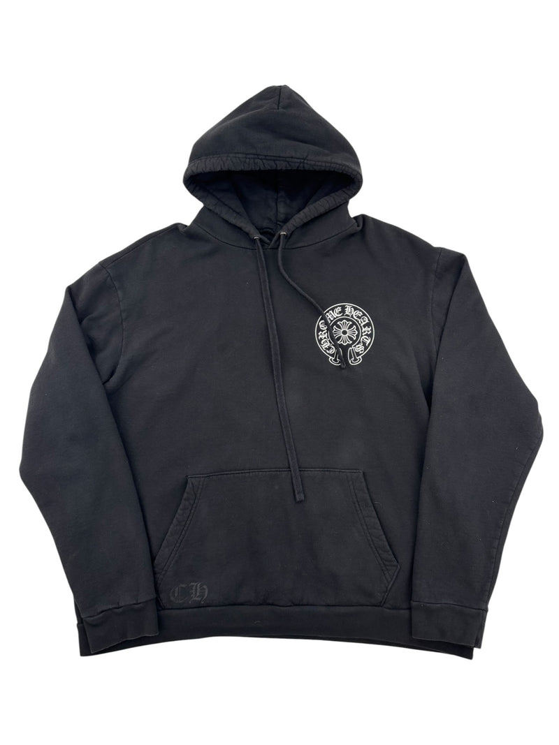 Chrome Hearts Horseshoe Logo Las Vegas Hoodie Black
