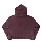 ERD Classic Logo Hoodie Mud Red
