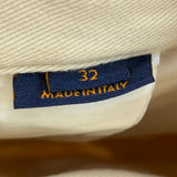 Louis Vuitton Monogram Carpenter Denim Pants Beige