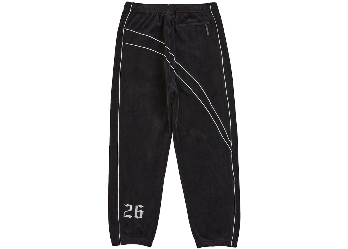 Supreme Umbro Velour Track Pant Black