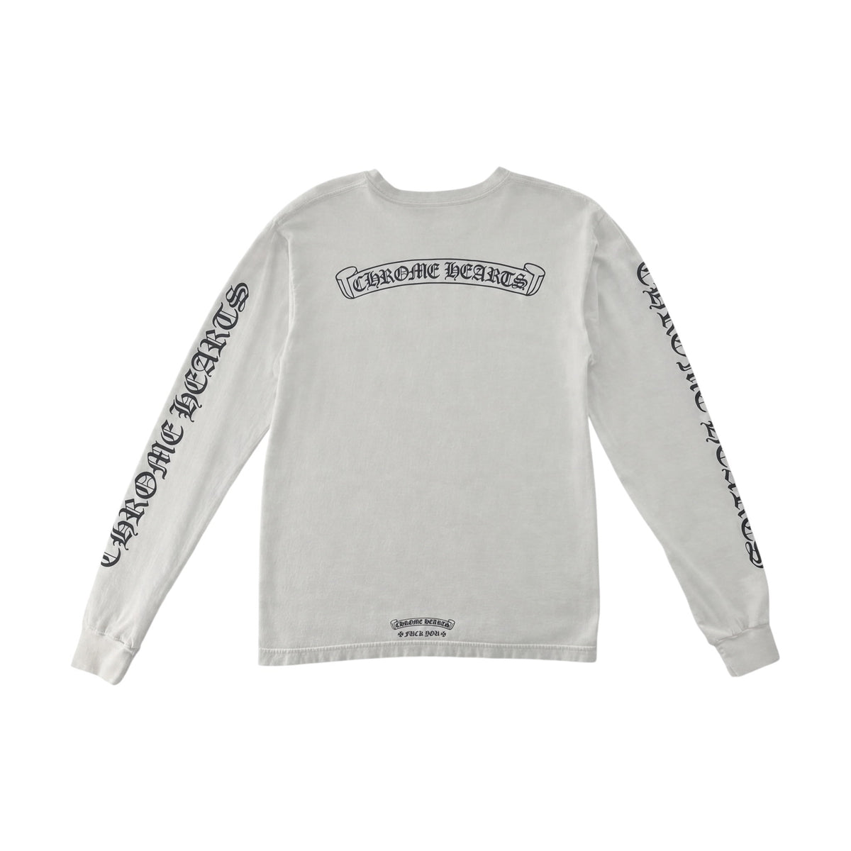 Chrome Hearts Long Sleeve Tee White