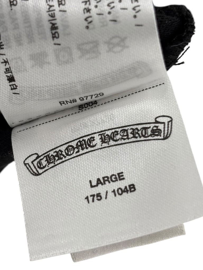 Chrome Hearts Yungblud Aerosmith Pocket Tee Black White