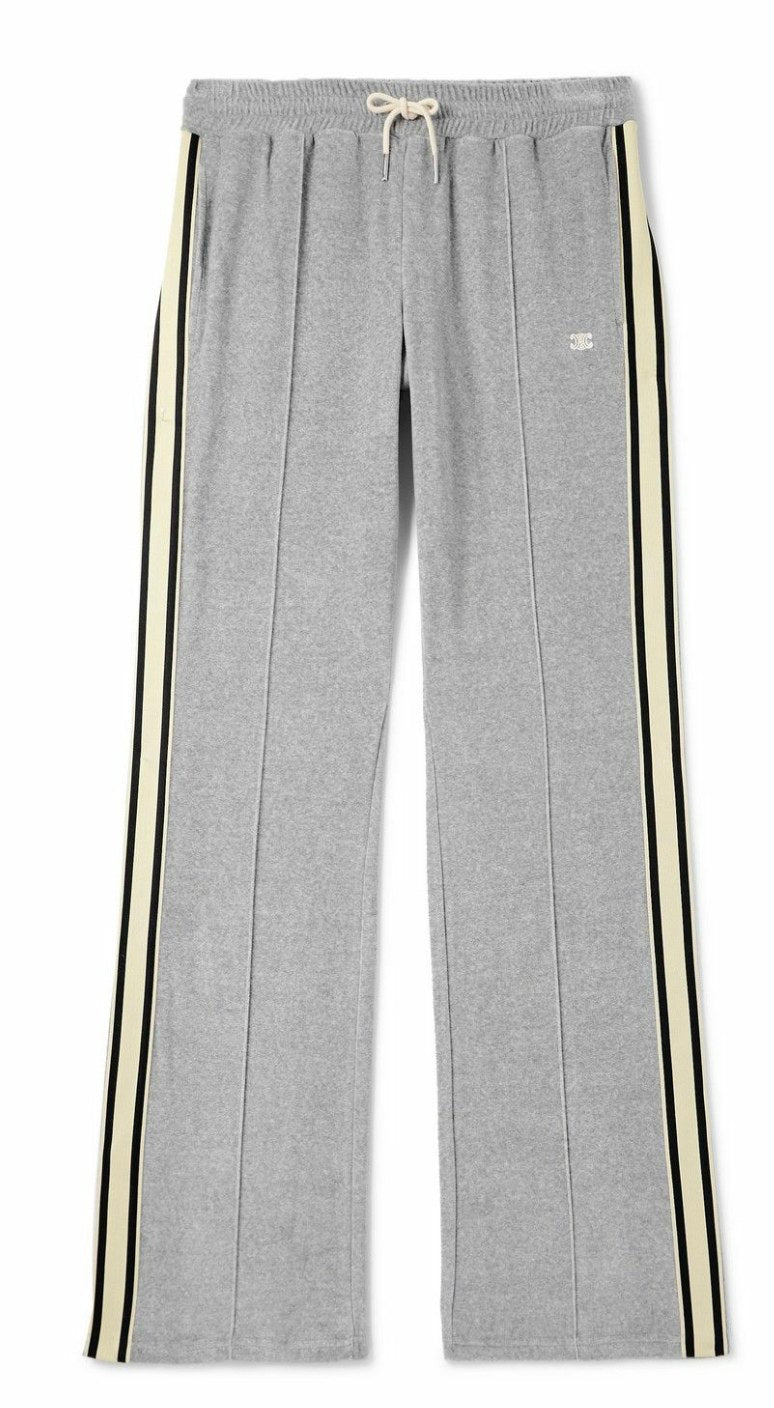 Celine Velour Sweatpants Grey