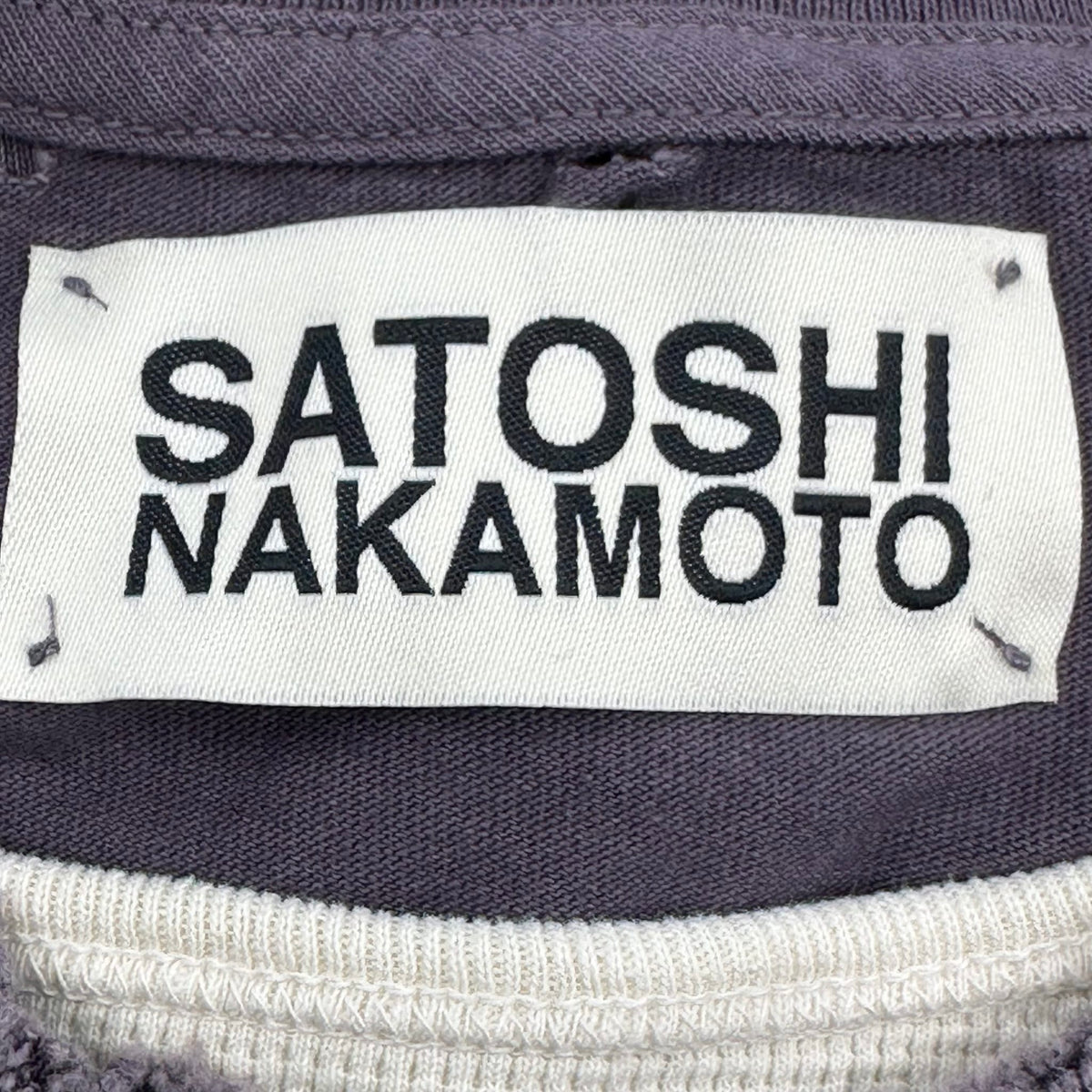 Satoshi Nakamoto Thermal Tee Purple
