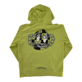 Chrome Hearts Matty Boy Link Hoodie Lime Green