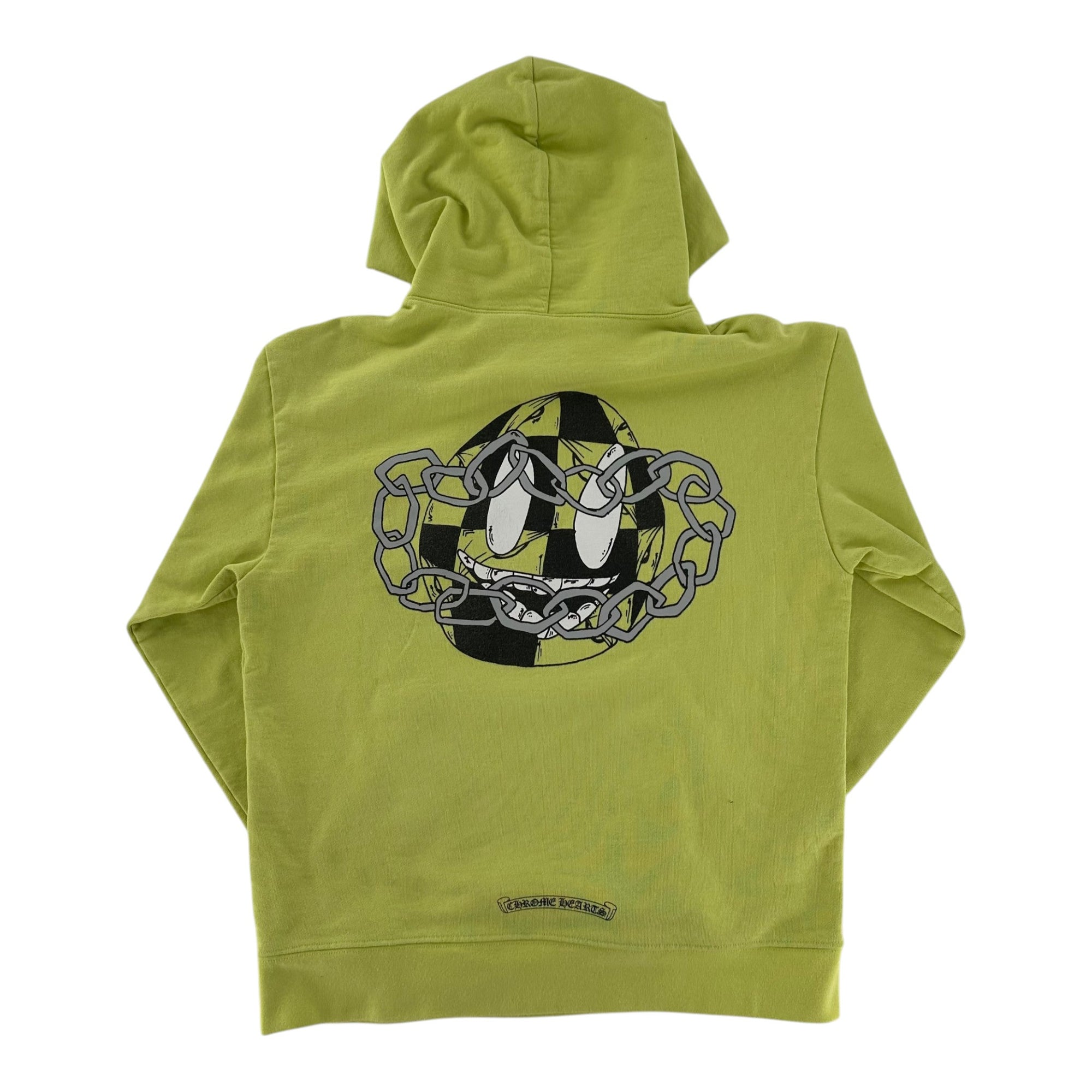 Chrome Hearts Matty Boy Link Hoodie Lime Green