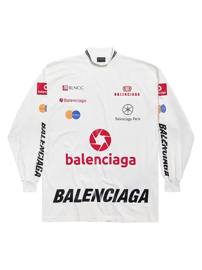 Balenciaga  Top League Long Sleeve T-Shirt