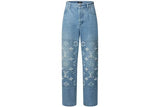 Louis Vuitton LIght Wash Denim Skate Jeans