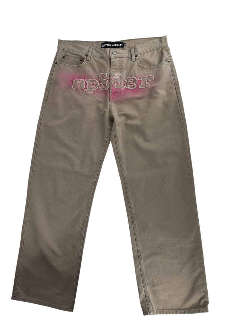 King Spider SP5DER Logo Pants Tan