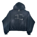 Paly Birdman Of Silver Lake Zip Up Hoodie Black