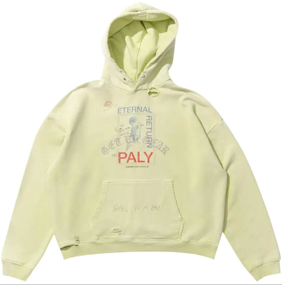 Paly Hollywood Eternal Return Pullover Hoodie Green