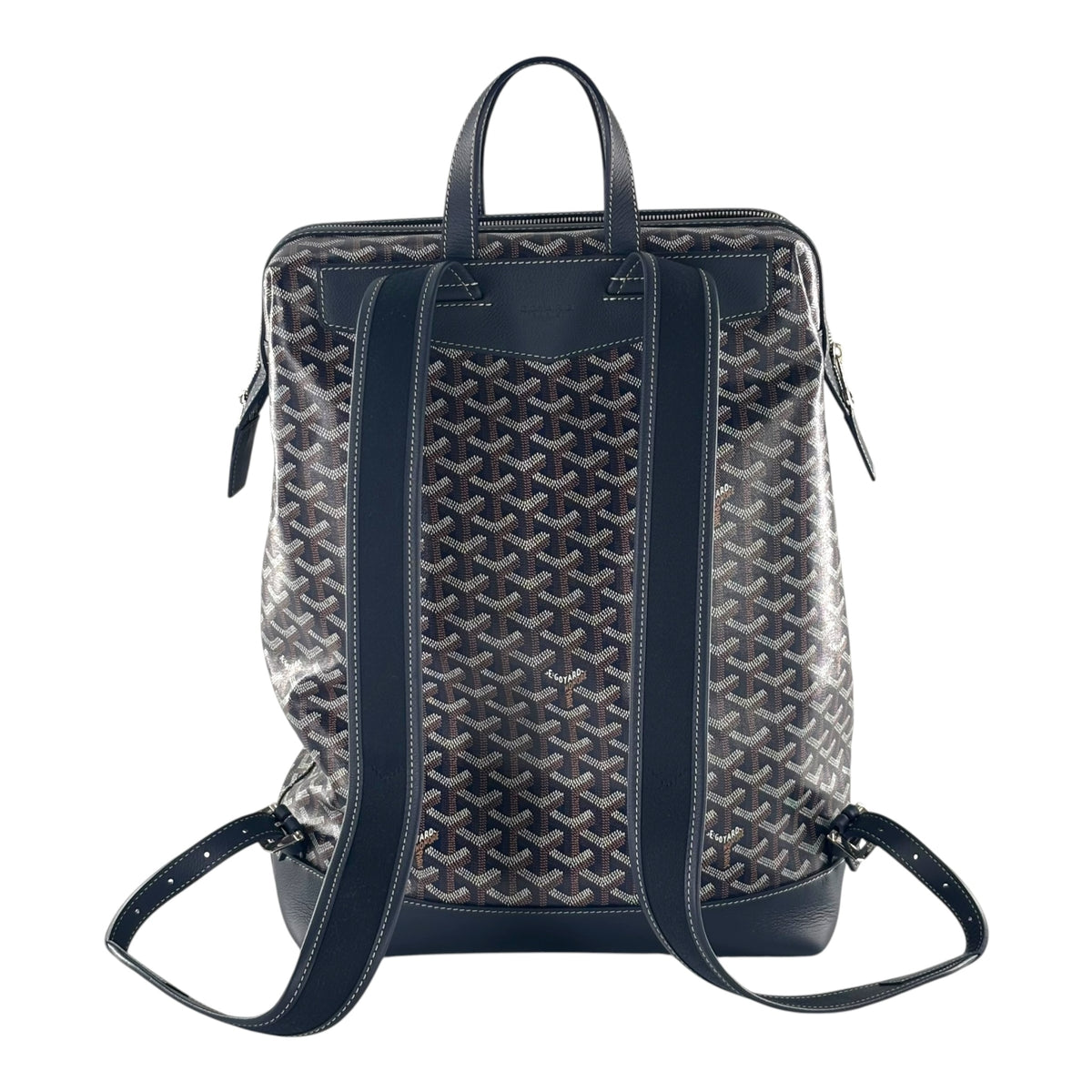 Goyard Cisalpin Backpack Navy Blue