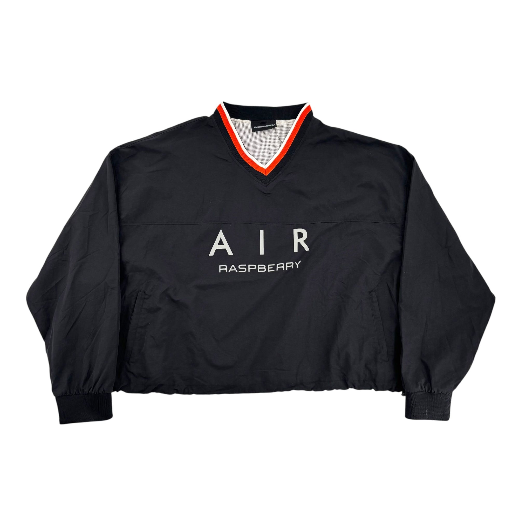 Rasberry Air Rasberry Nylon Crewneck Black