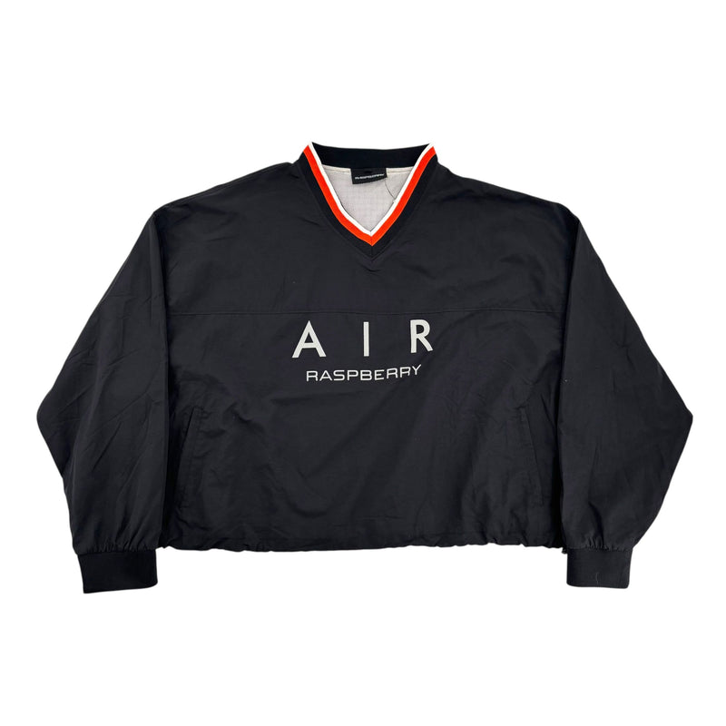 Rasberry Air Rasberry Nylon Crewneck Black