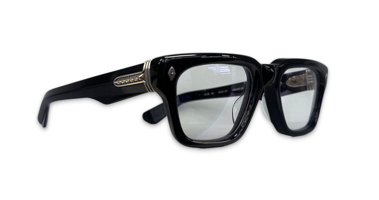 Chrome Hearts Gnarlin Glasses Black Silver