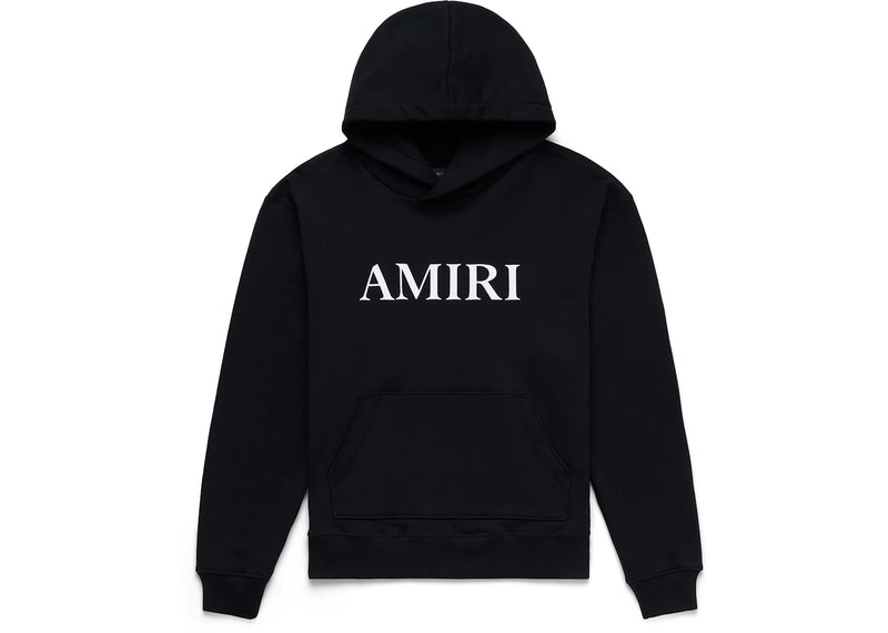 AMIRI Core Logo Hoodie Black/White