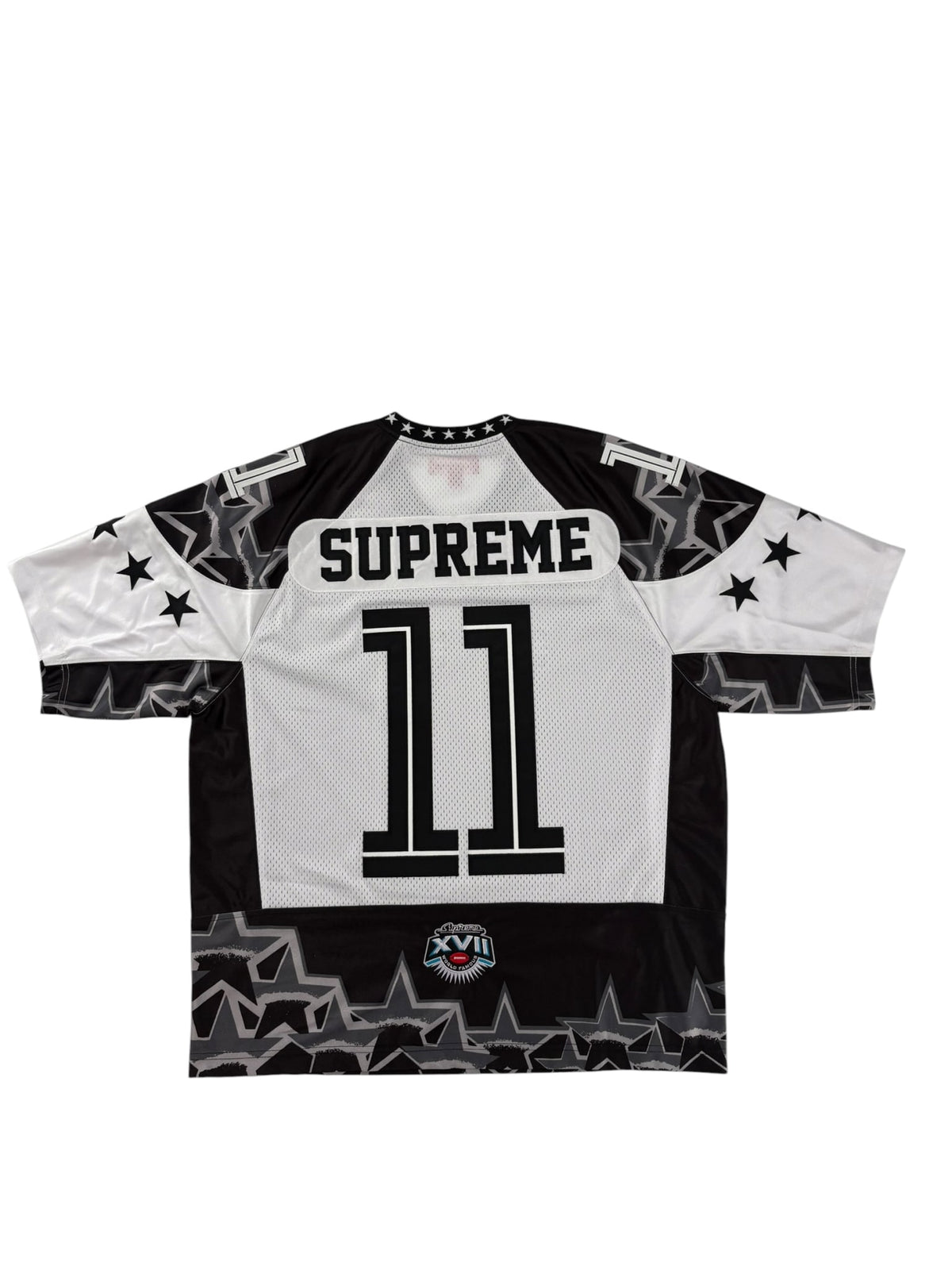 Supreme Stars Football Jersey Black