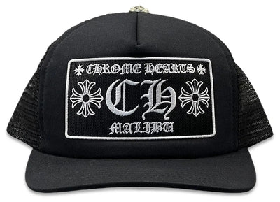 Chrome Hearts Malibu Trucker Hat Black