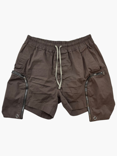 Rick Owens Bela Cargo Shorts Dust