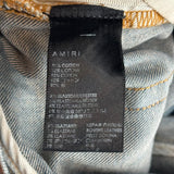 Amiri MX1 Jeans Blue Side Logo Patch