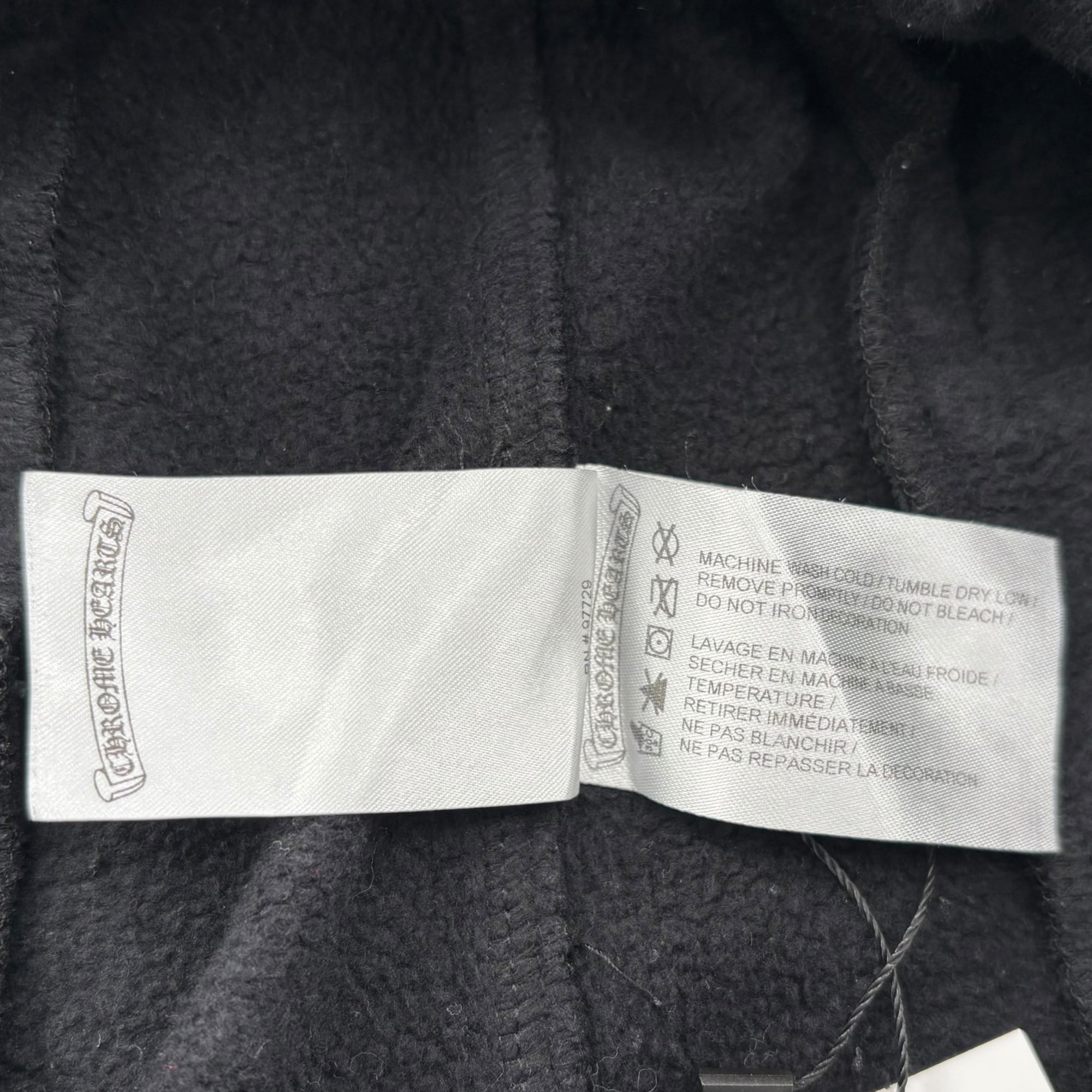 Chrome Hearts Horse Shoe Logo Sweatpants Black