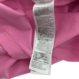 Balenciaga No Logo Printed Large Fit T-Shirt Pink