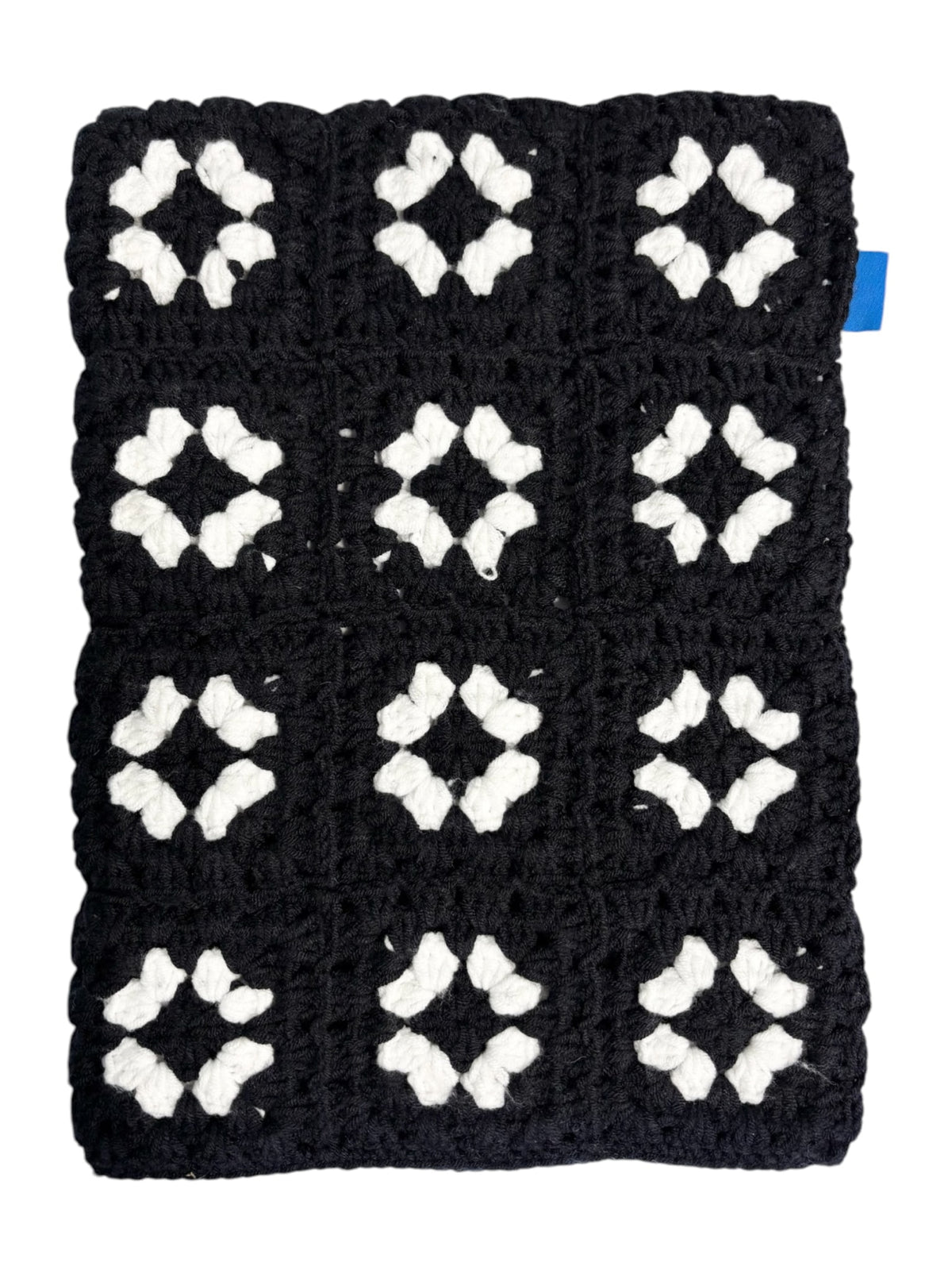 Arkyve Obsidian Crochet Ski Mask Black White