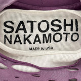 Satoshi Nakamoto 1977 Dirtbike Thermal Tee Washed Purple
