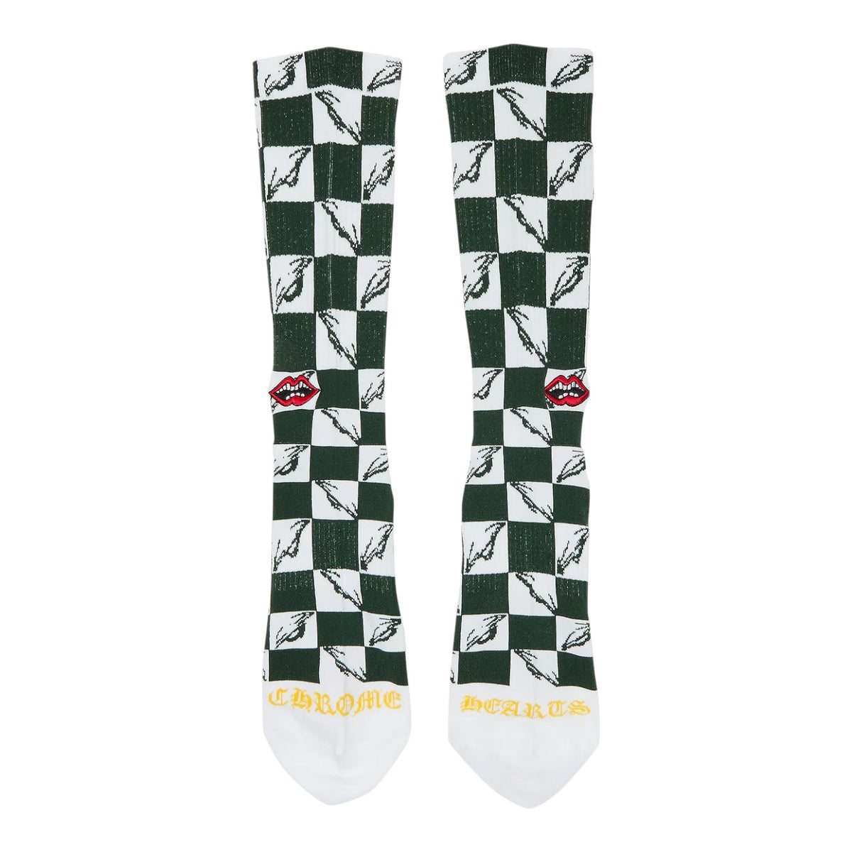 Chrome Hearts x Matty Boy 99 Eyes Single Pair Sock Green