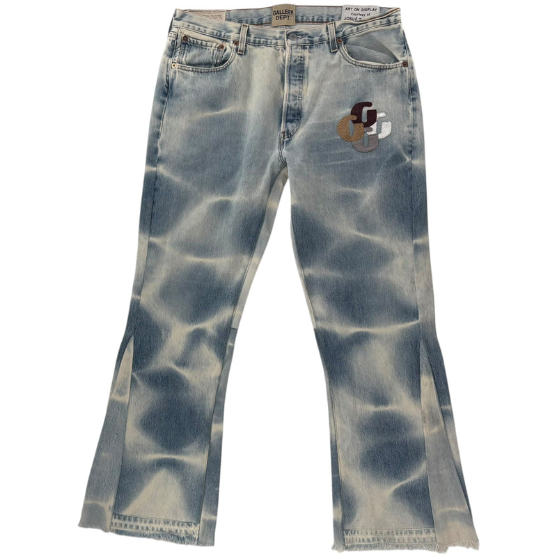 Gallery Dept. Sun Faded LA Flare Denim Blue