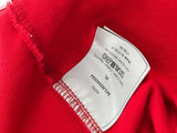Dior Embriodery Logo Tee Red