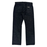 Chrome Hearts Star Patch Raw Denim Jeans Black