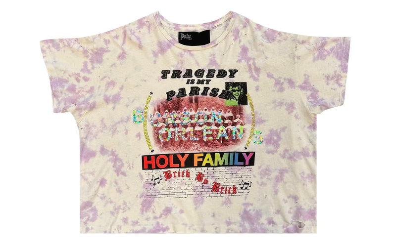 Paly Hollywood Holy Family Tee Tie Dye