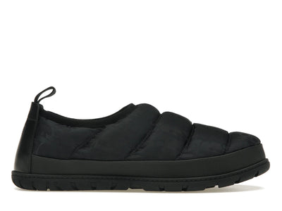 Dior Snow Slipper Black Oblique Technical Fabric