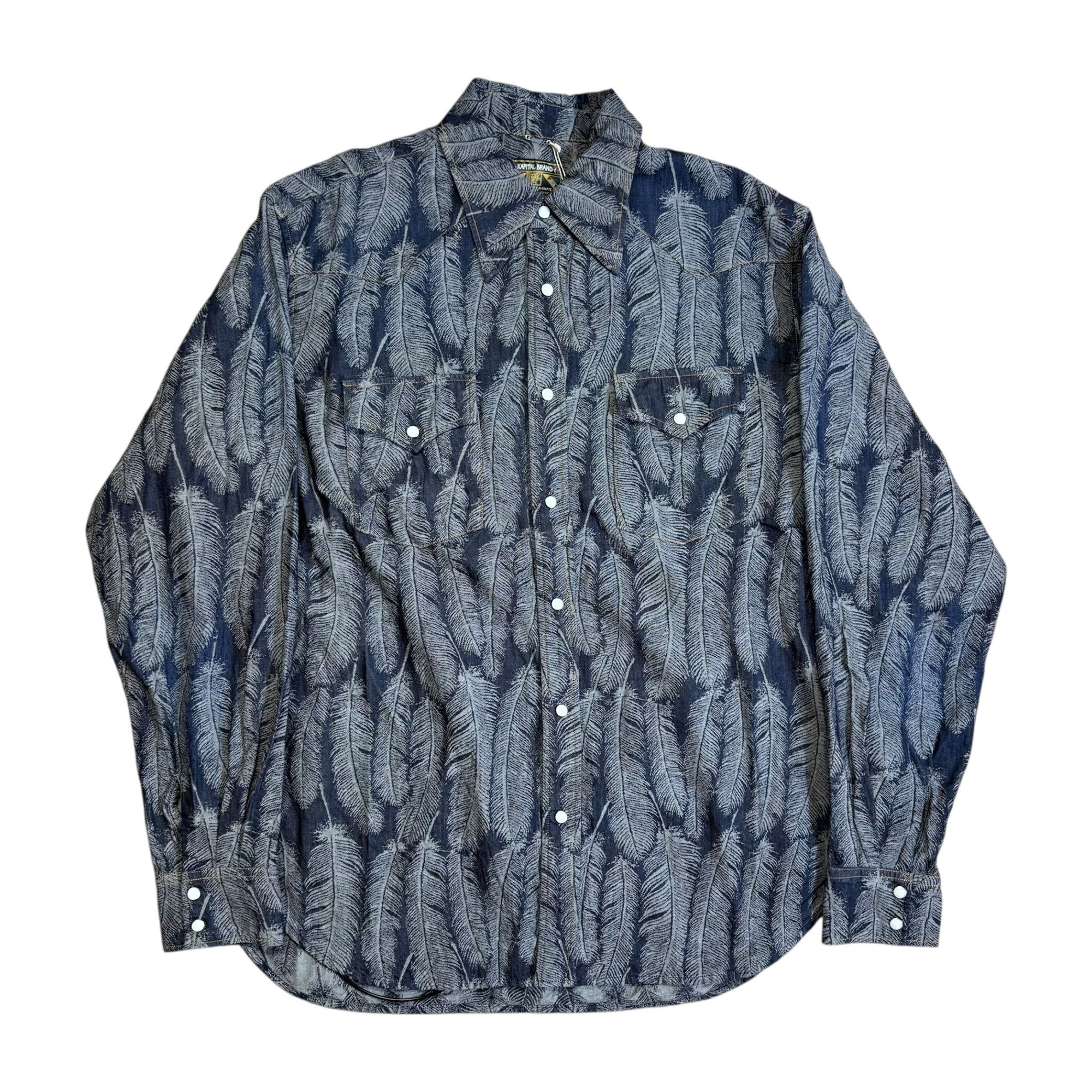 Kapital Feather Button Up Shirt