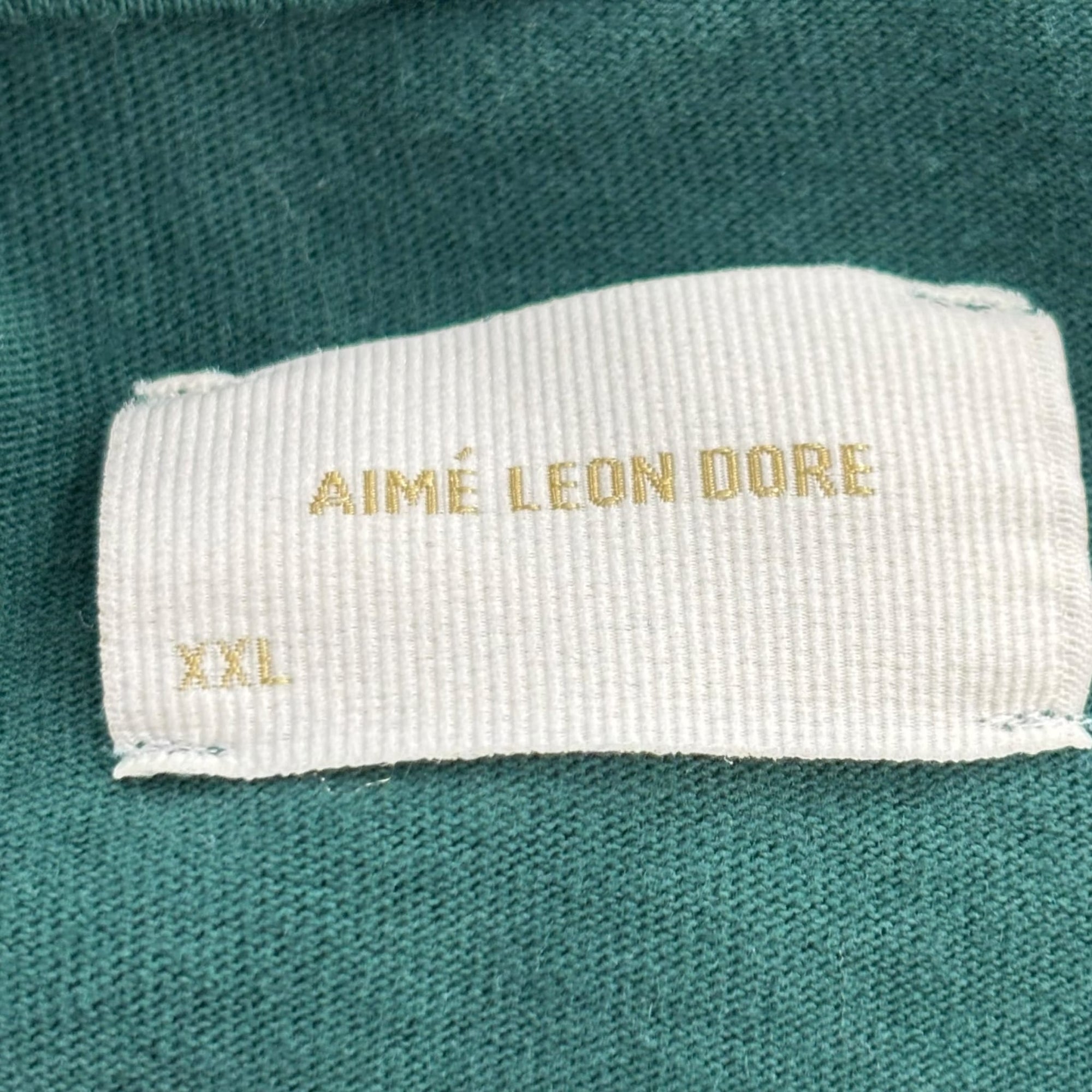 Aime Leon Dore Logo Tee Green