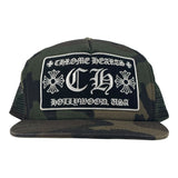 Chrome Hearts CH Hollywood Trucker Hat Camo/Camo