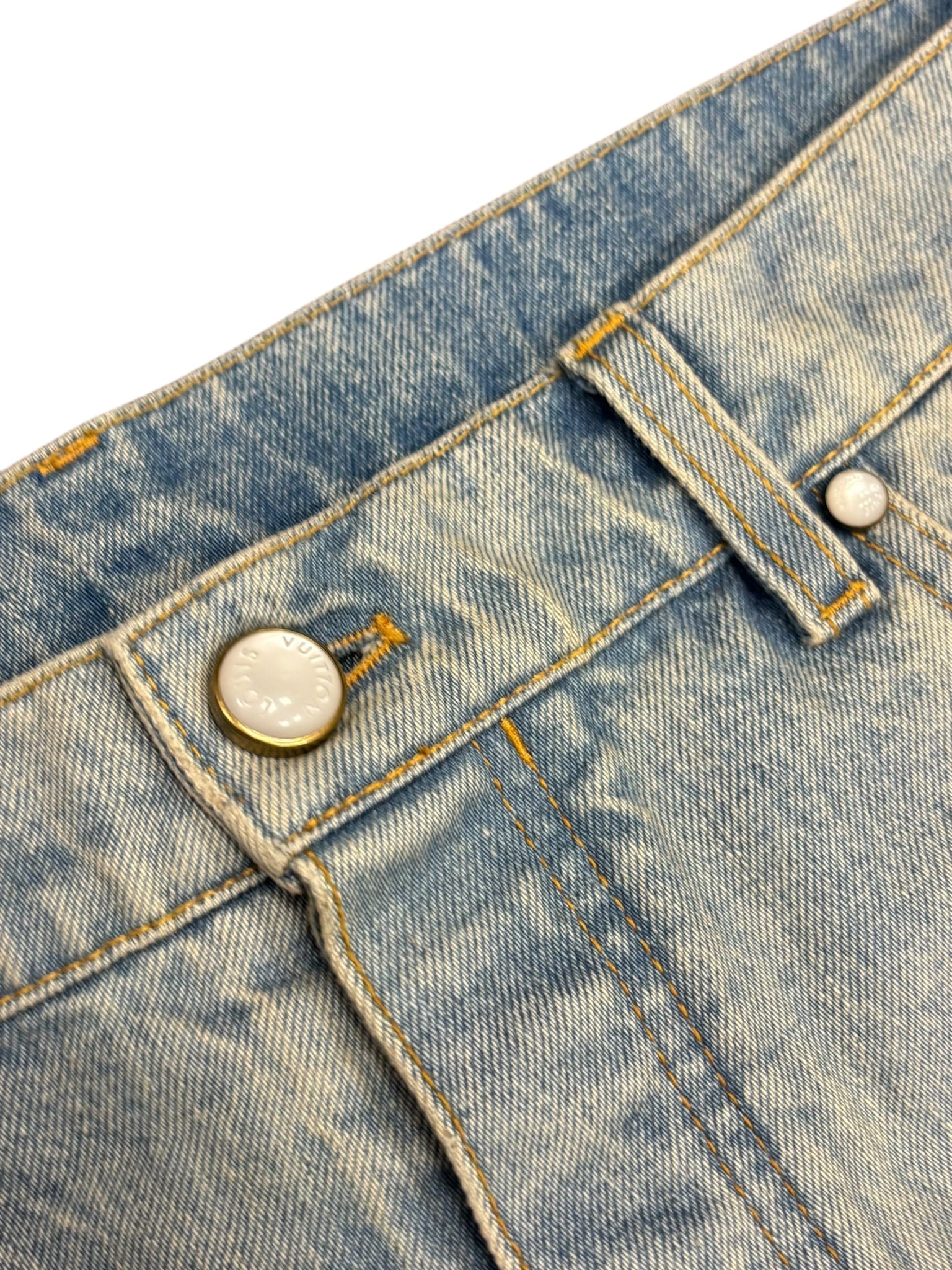 Louis Vuitton Flared Fit Denim Pants