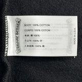 Chrome Hearts Eyechart Zip Up Hoodie Black