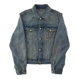 Louis Vuitton Denim Trucker Jacket Blue