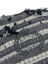 Balenciaga Distressed Sweater Black