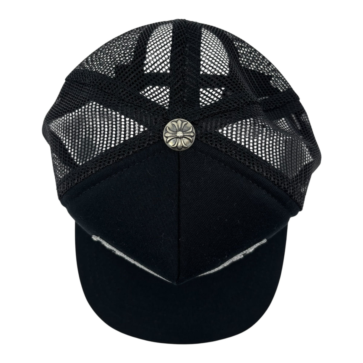 Chrome Hearts CH Las Vegas Trucker Hat Black/Black