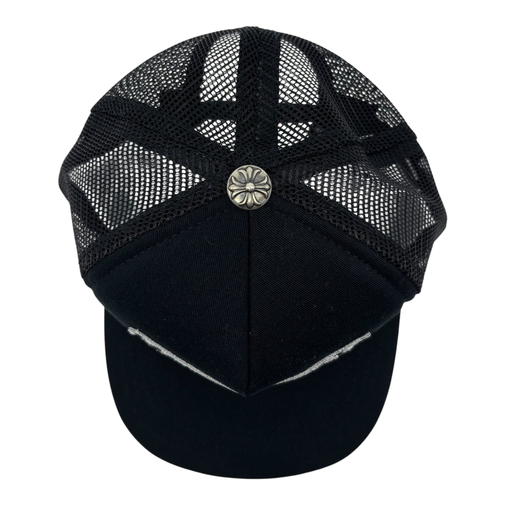 Chrome Hearts CH Las Vegas Trucker Hat Black/Black