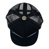Chrome Hearts CH Las Vegas Trucker Hat Black/Black